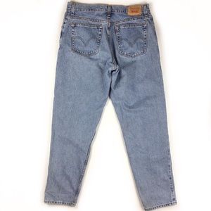 Vintage 550 womens Levi’s tapered 14 90s cotton relaxed baggy Western Boho Blue